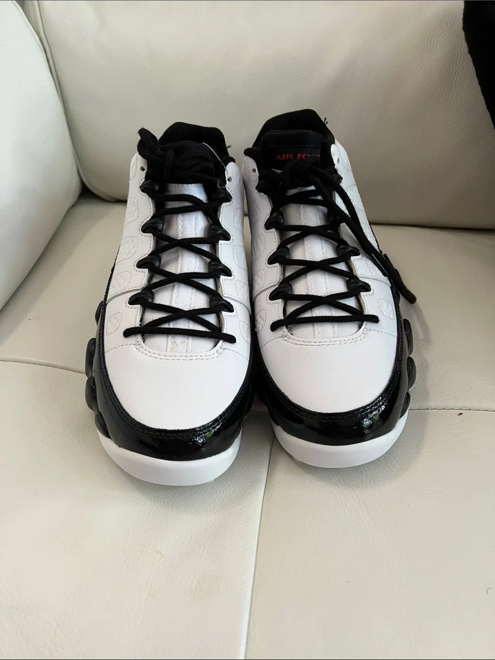 Nike Jordan Men’s Golf Shoes - White, Black, & Red